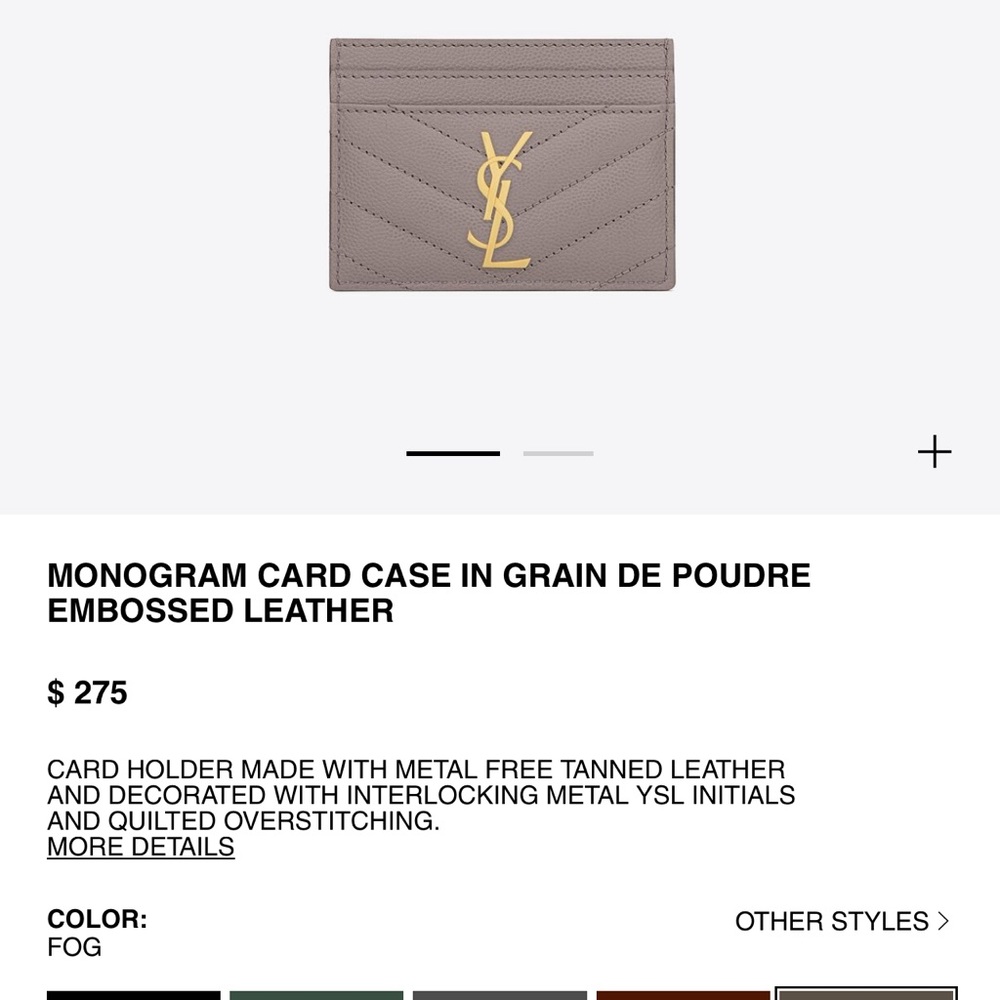 Ysl card holder